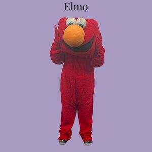 Elmo Full Mascot with Headpiece